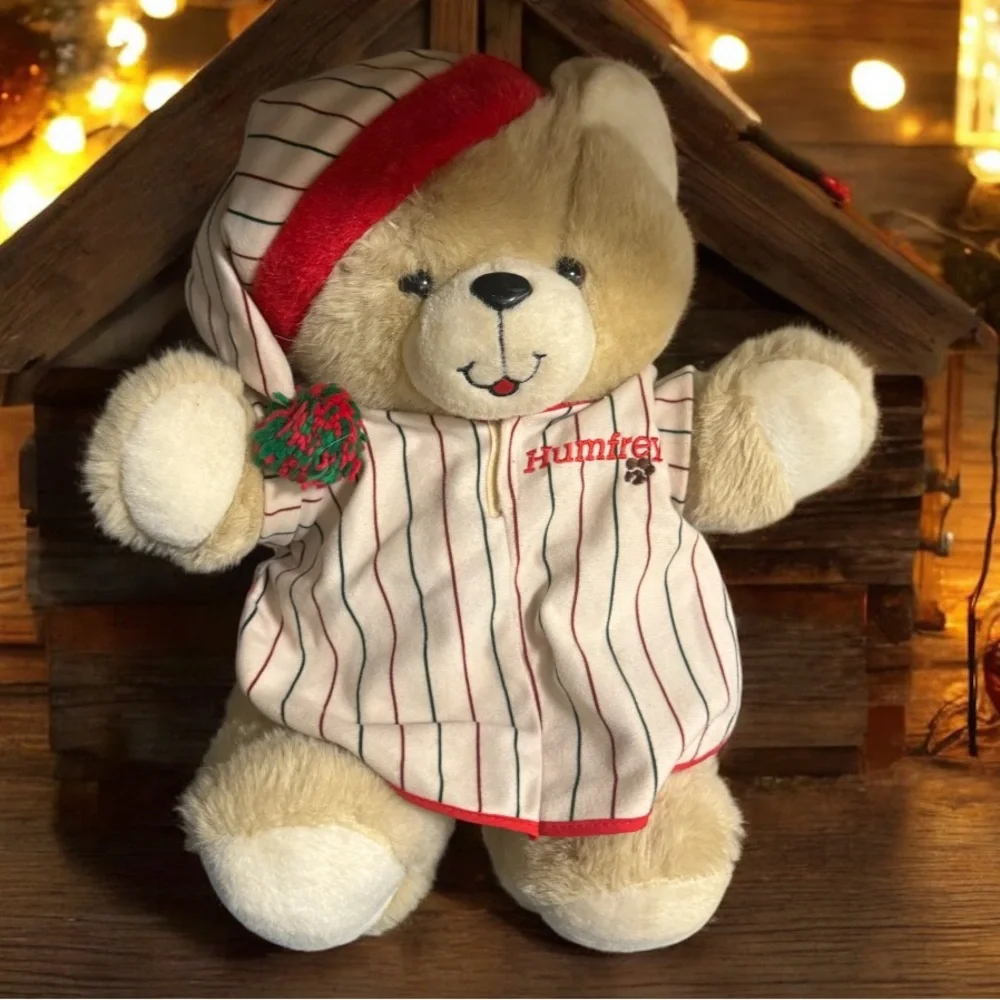 Humfrey Bedtime Teddy Bear Soft Toy Plush Cuddly Stuffed Animal Eckerd 18” PJs